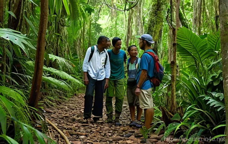 수리남의 자연환경과 야생동물 - **Pink River Dolphins gracefully swimming in a wide, serene river in Suriname.** The clear river wat...