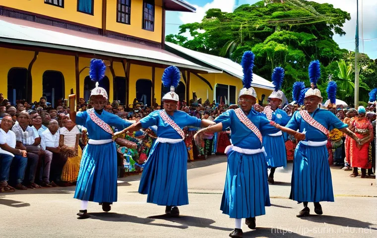 수리남에서 열리는 주요 축제 - Here are three detailed image generation prompts in English, inspired by the rich cultural festivals...