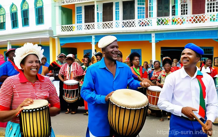 수리남에서 열리는 주요 축제 - Prompt 1: Keti Koti Celebration in Paramaribo**